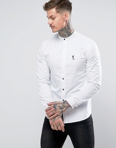 Рубашка с воротником на пуговице Religion - Белый