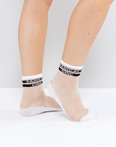 Полупрозрачные носки Monki Radical Chic - Мульти