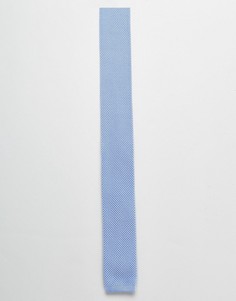 Вязаный галстук Noose & Monkey - Синий