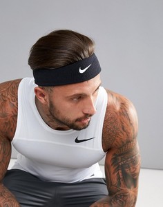 Черная повязка на голову Nike Training Dri-FIT NN.D6-001A - Черный
