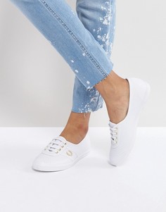 Кожаные кроссовки Fred Perry Aubrey - Белый
