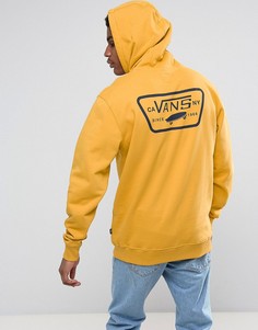 Худи желтого цвета со вставками Vans VA2WF750X - Желтый