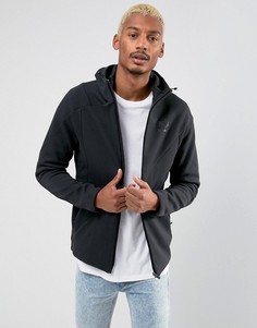 Худи черного цвета на молнии Reebok BQ5442 - Черный