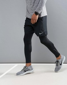 Черные шорты длиной 7 дюймов Nike Running Flex Challenger 856838-011 - Черный