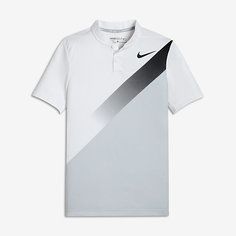 Рубашка-поло для гольфа для мальчиков школьного возраста Nike Dry Momentum