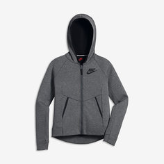 Худи с молнией во всю длину для девочек школьного возраста Nike Sportswear Tech Fleece