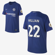 Футбольное джерси для школьников 2017/18 Chelsea FC Stadium Home (Willian Borges) Nike