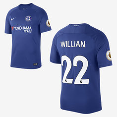 Мужское футбольное джерси 2017/18 Chelsea FC Stadium Home (Willian Borges) Nike