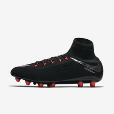 Футбольные бутсы для игры на искусственном газоне Nike Hypervenom Phatal 3 DF AG-PRO