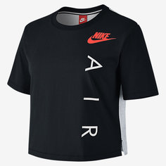 Женская укороченная футболка с коротким рукавом Nike Sportswear Air