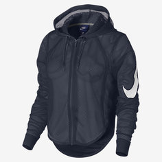 Женская укороченная худи с логотипом Swoosh Nike Sportswear
