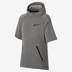 Худи для тренинга с коротким рукавом для мальчиков школьного возраста Nike Dry