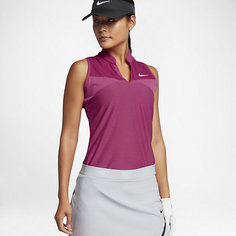Женская рубашка-поло для гольфа Nike Zonal Cooling Swing Knit Racerback