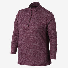 Женская беговая футболка с длинным рукавом Nike Dry Element (большие размеры)