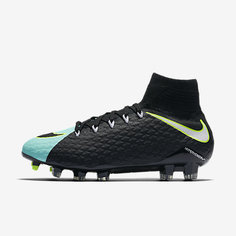 Женские футбольные бутсы для игры на твердом грунте Nike Hypervenom Phatal 3 DF