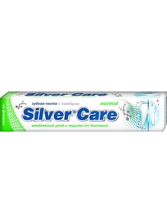 Зубные пасты Silver Care