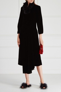 Сандалии с перьями Simone Rocha