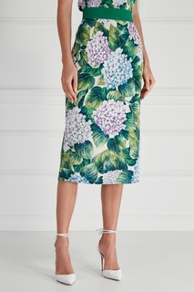 Шелковая юбка Dolce&;Gabbana