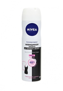 Дезодорант Nivea спрей, Невидимая защита для черного и белого Clear, 150 мл