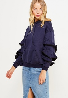 Свитшот LOST INK RUFFLE SLEEVE HOODY