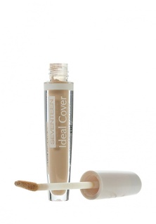 Тональное средство Seventeen Seventeen. т.06 "Ideal Cover Liquid Concelar" карамель
