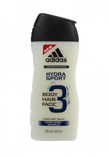 Гель adidas Shower Gel Male для душа и шампунь 250 мл hydra sport