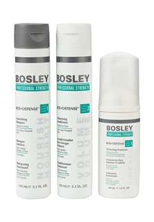 Система Bosley Зелёная для нормальных и тонких неокрашенных волос