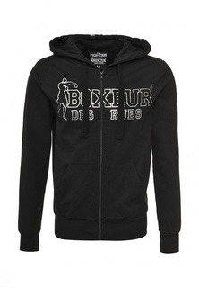 Толстовка Boxeur Des Rues HOODED FZIP SWEAT WITH FOIL FRONT LOGO
