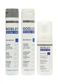 Система Bosley Синяя для истонченных неокрашенных волос