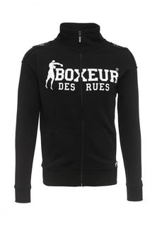 Олимпийка Boxeur Des Rues HIGH COLLAR FZIP WITH PATCHES AND FRONT LOGO