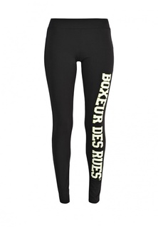 Леггинсы Boxeur Des Rues LADY BASIC LEGGINGS WITH LOGO ON LEG