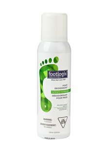 Дезодорант Footlogix для ног с антибактериальным эффектом, 125 мл