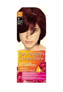 Краска для волос Garnier Color&Shine, оттенок 3.6, Черная вишня, 110 мл