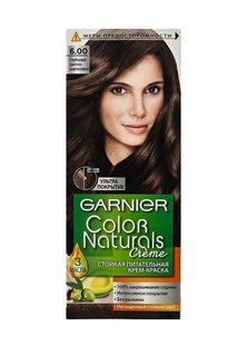 Краска Garnier Стойкая питательная для волос Color Naturals оттенок 6.00 Глубокий светло-каштановый