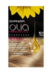 Краска для волос Garnier Olia, оттенок 10.1, Пепельный блондин
