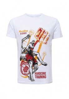 Футболка Hardcore Training Wrestling Bomb tshirt white