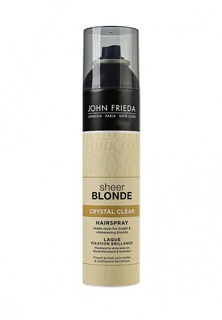 Лак для волос John Frieda Sheer Blonde Прозрачный для создания формы и сияния светлых волос, 250 мл