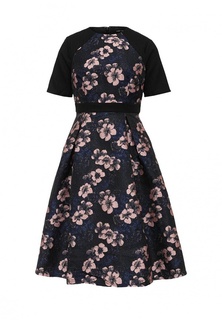 Платье LOST INK KYM FLORAL SHORT SLEEVE DRESS