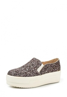 Слипоны LOST INK GLITTER FLATFORM