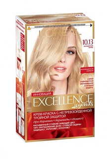 Краска для волос LOreal Paris Excellence, оттенок 10.13, Легендарный блонд