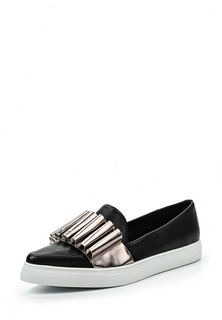 Слипоны LOST INK LOLA PLEATED DETAIL POINT SLIP ON PLIMSOLL