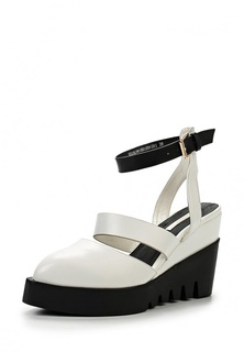 Босоножки LOST INK CALLY WEDGE CUT OUT BOOT BLACK