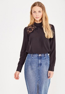 Блуза LOST INK CHEVRON LACE HIGH NECK BLOUSE