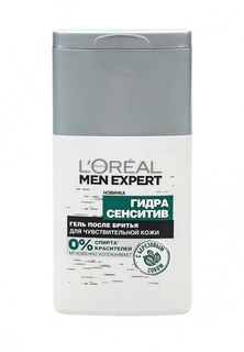 Гель LOreal Paris после бритья Men Expert Гидра Сенситив с березовым соком для чувствительной кожи, 125 мл