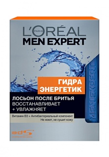 Лосьон после бритья LOreal Paris Men Expert Гидра Энергетик с антибактериальным эффектом 100 мл