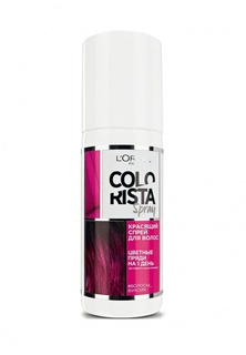 Спрей для волос LOreal Paris Красящий Colorista Spray, оттенок Фуксия, 75 мл