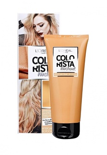 Бальзам для волос LOreal Paris Смываемый красящий Colorista Washout, оттенок Персиковые Волосы, 80 мл