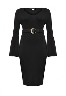 Платье LOST INK PLUS PENCIL DRESS WITH FRILL SLEEVE & CIRCLE BELT