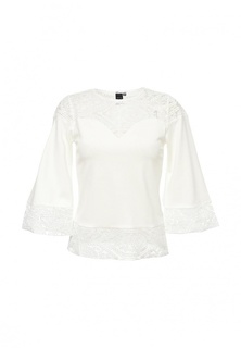 Блуза LOST INK SWEETHEART LACE INSERT TEE