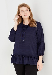 Блуза LOST INK PLUS SMOCK TOP WITH LACE UP